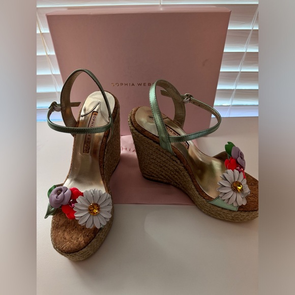 Sophia Webster Wildflower Espadrille - Picture 5 of 13